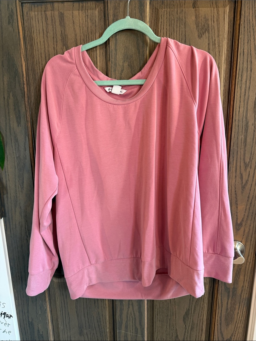 Athleta Relaxed Crewneck Sweatshirt - Dusty Rose Pink